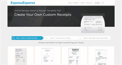 Desktop Screenshot of expressexpense.com